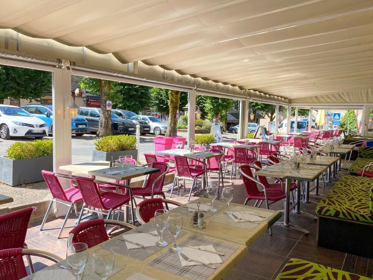 Hotel Les Tilleuls De Pareloup A Salles-Curan Экстерьер фото